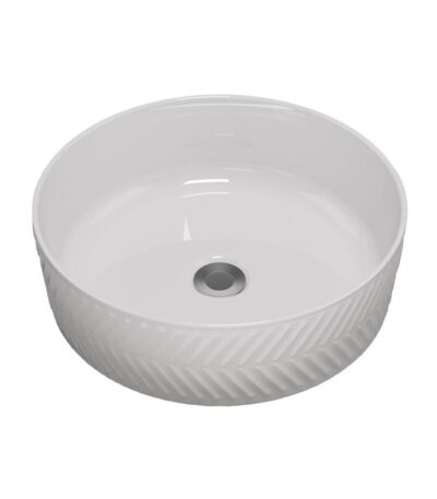 365x365x120mm Gloss White Above Counter Basin