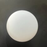 Gloss White Ceramic Cap for Pop-up Waste