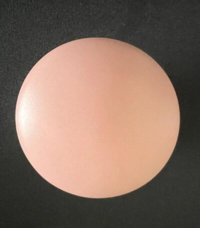 Matte Pink Ceramic Cap for Pop-up Waste