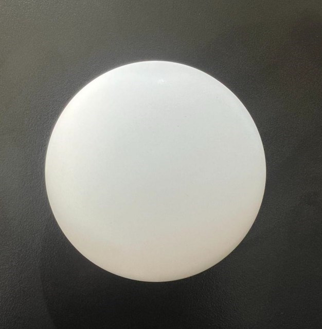 Matte White Ceramic Cap for Pop-up Waste 1 Matte White Ceramic Cap for Pop-up Waste