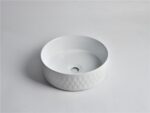 365x365x120mm Gloss White Above Counter Basin