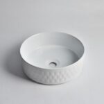365x365x120mm Gloss White Above Counter Basin