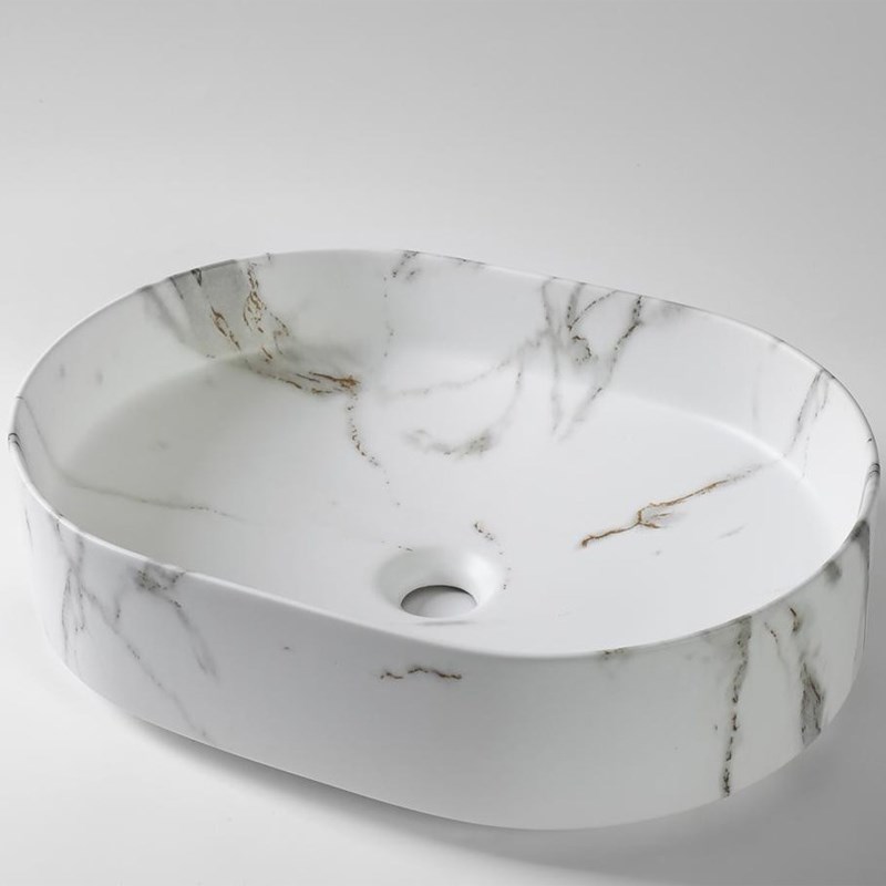 520x370x135mm Matte White Above Counter Basin 1 520x370x135mm Matte White Above Counter Basin