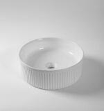 370x370x130mm Gloss White Above Counter Basin