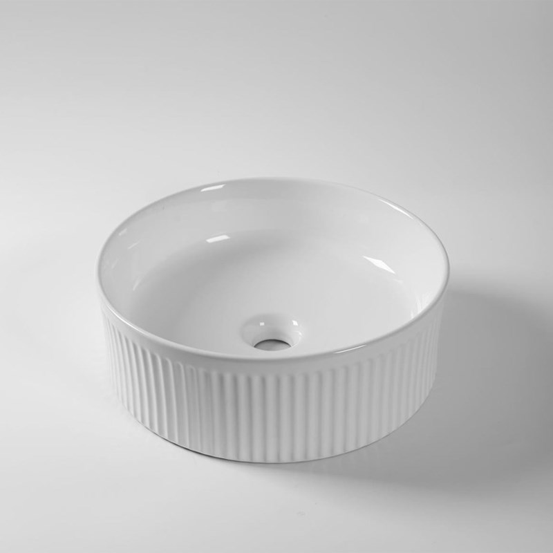 370x370x130mm Gloss White Above Counter Basin 1 370x370x130mm Gloss White Above Counter Basin
