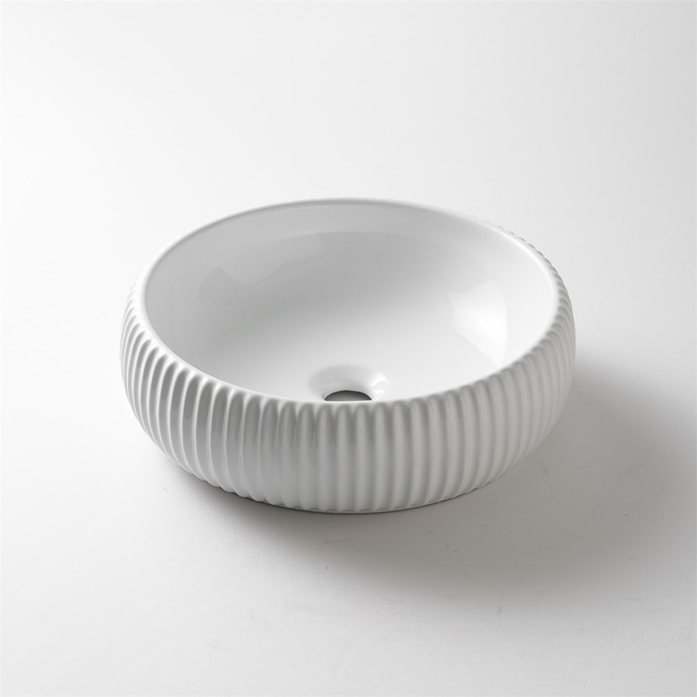420x420x125mm Gloss White Abover Counter Basin 1 420x420x125mm Gloss White Abover Counter Basin