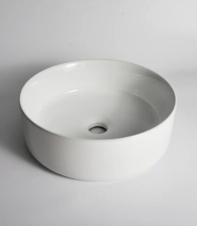 360x360x125mm Gloss White Above Counter Basin