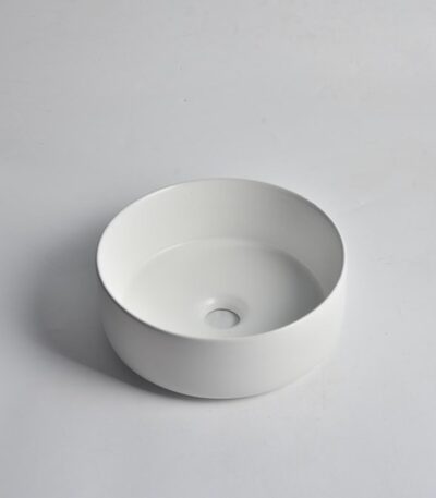 300x300x110mm Matte White Above Counter Basin