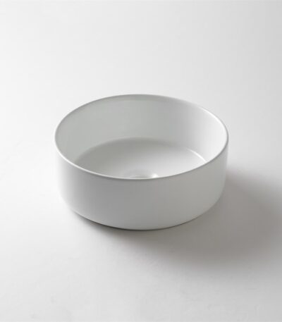 300x300x110mm Gloss White Above Counter Basin