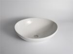 405x335x145mm Gloss White Above Counter Basin