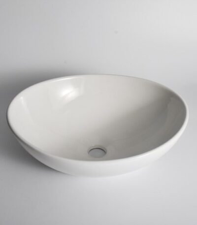 405x335x145mm Gloss White Above Counter Basin