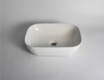 465x320x135mm Gloss White Above Counter Basin