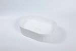 490x310x130mm Matte White Above Counter Basin