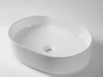 500x370x135mm Gloss White Above Counter Basin