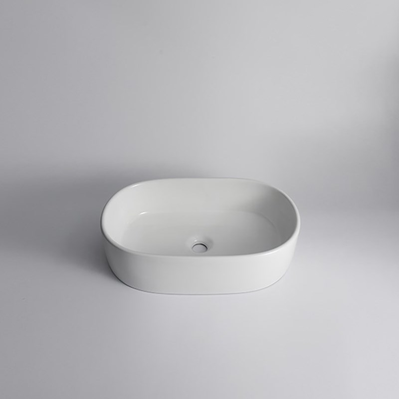 560x350x140mm Gloss White Above Counter Basin 1 560x350x140mm Gloss White Above Counter Basin