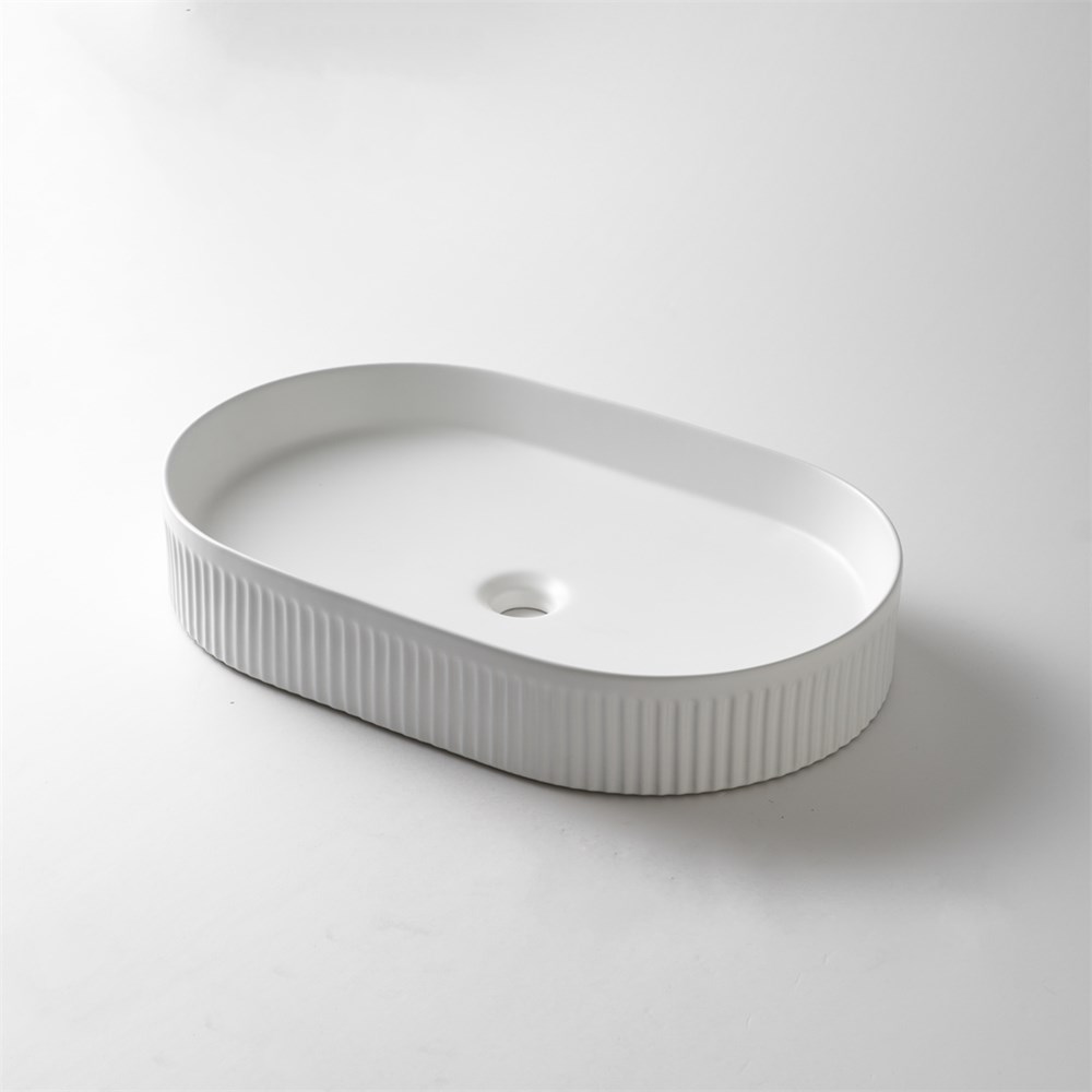 580x360x100mm Gloss White Above Counter Basin 1 580x360x100mm Gloss White Above Counter Basin
