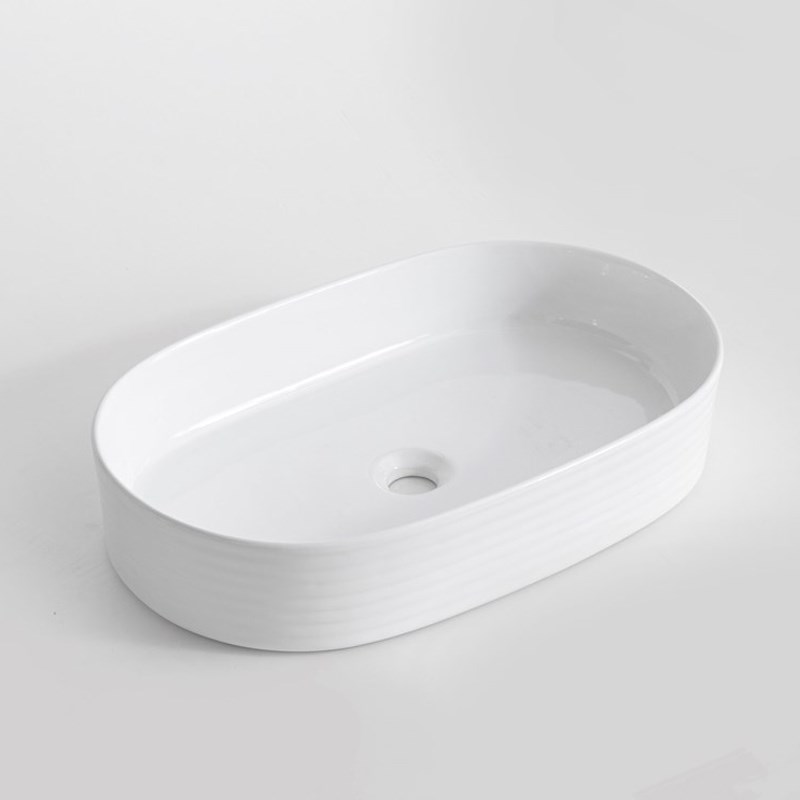 605x380x125mm Matte White Above Counter Basin 1 605x380x125mm Matte White Above Counter Basin