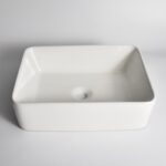 480x370x130mm Gloss White Above Counter Basin