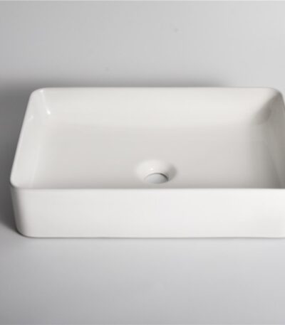 500x355x110mm Gloss White Above Counter Basin