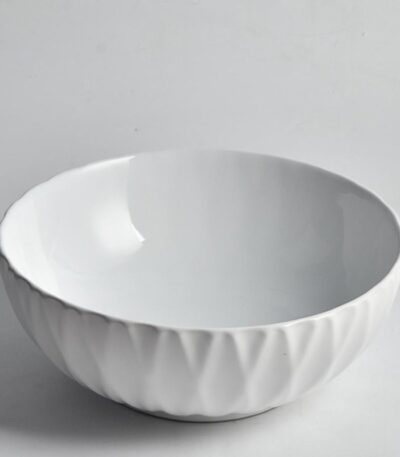 395x395x120mm Matte White Above Counter Basin