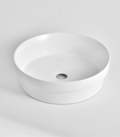 400x400x145mm Matte White Insert Basin