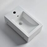 460x280x170mm Gloss White Wall Hung Basin