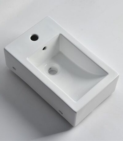 460x280x170mm Gloss White Wall Hung Basin