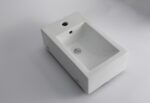 460x280x170mm Gloss White Wall Hung Basin