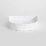 415x365x100mm Gloss White Above Counter Basin