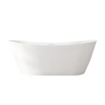 DISNEY Series 1700*700*700mm Gloss White Freestanding Ultra-slim Acrylic Bathtub