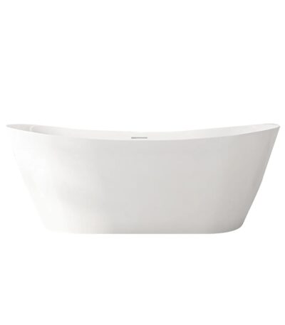 DISNEY Series 1700*700*700mm Gloss White Freestanding Ultra-slim Acrylic Bathtub