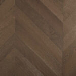 De Marque Oak Chevron Dark Brown