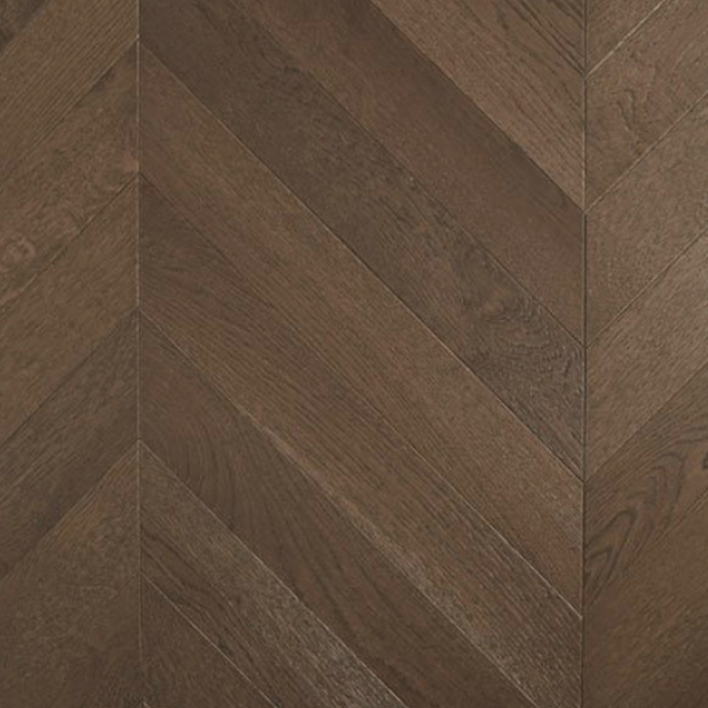 Dark-Brown-Chevron-De-Marque.jpg De Marque Oak Chevron Dark Brown - Image 1