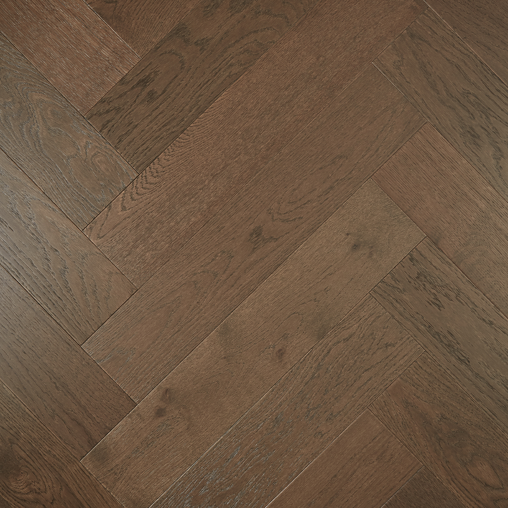 Dark-Brown-Herringbone-De-Marque.jpg De Marque Oak Herringbone Dark Brown - Image 1