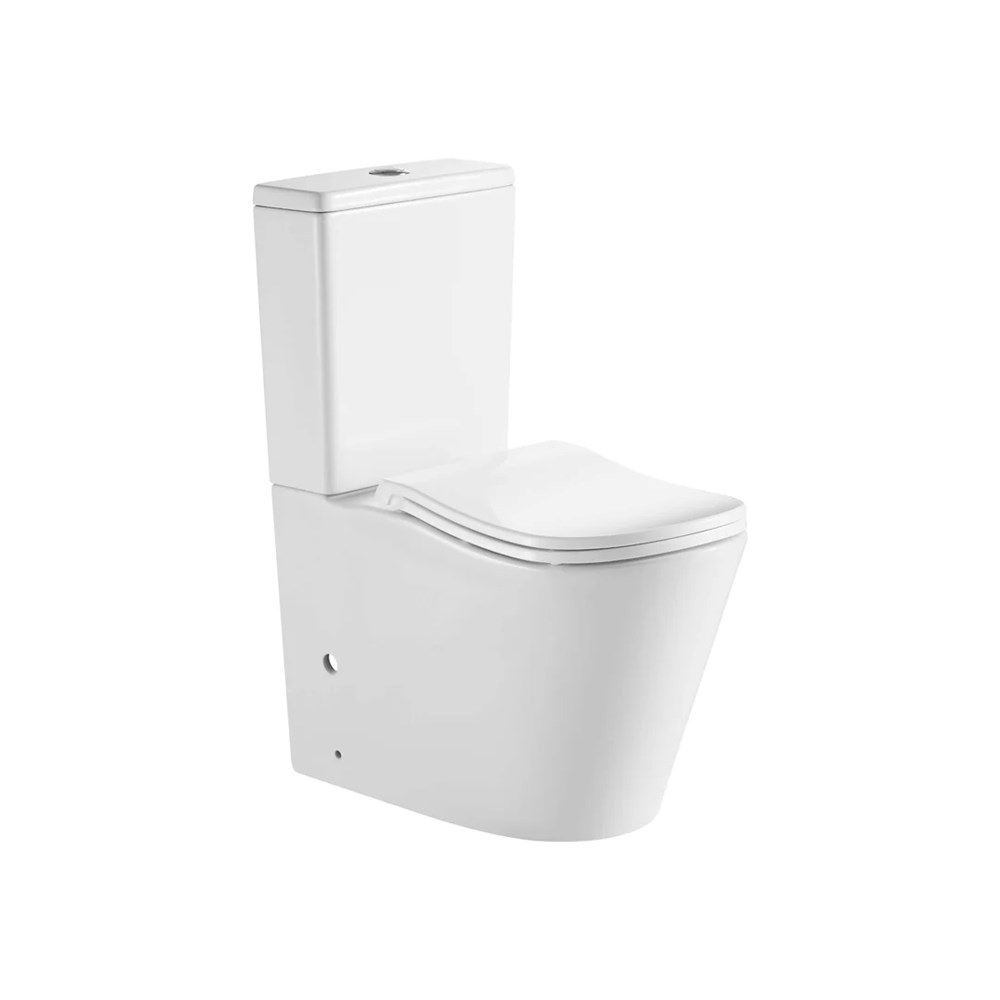 FIFA 670*390*860mm Gloss White Quiet Flushing Back to Wall Toilet Suite 1 FIFA 670*390*860mm Gloss White Quiet Flushing Back to Wall Toilet Suite