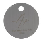 Brushed Gun Metal Grey Color Sample