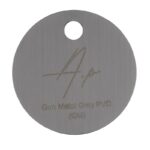 Brushed Gun Metal Grey Color Sample