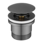 Gunmetal Pop Up Waste Universal