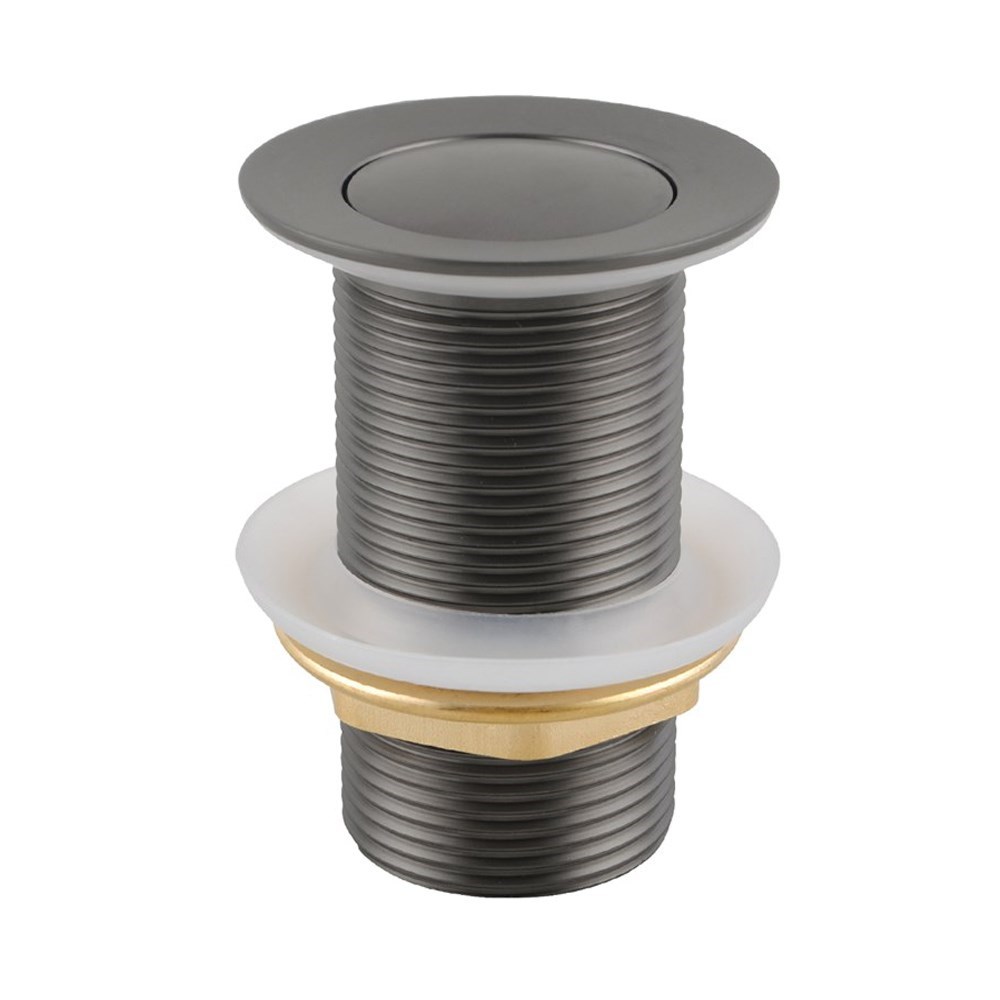 Gunmetal Pop Up Waste No Overflow 1 Gunmetal Pop Up Waste No Overflow