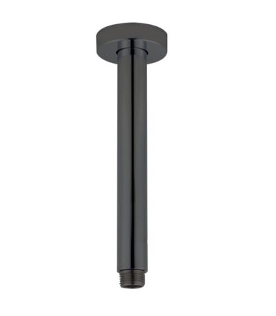 200mm Gunmetal Ceiling Shower Arm