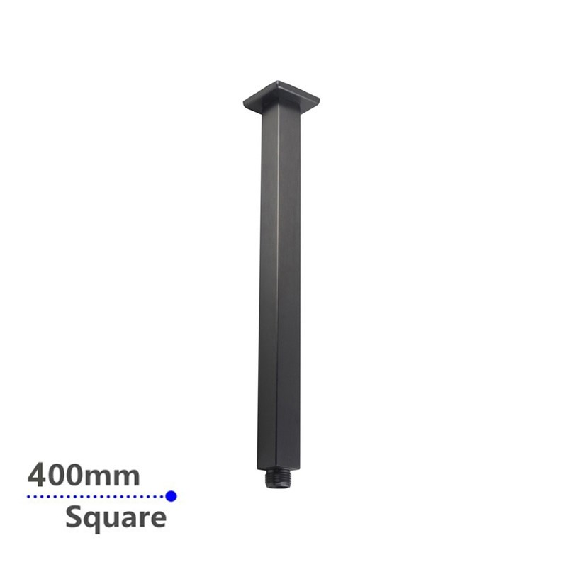 400mm Gunmetal Ceiling Shower Arm 1 400mm Gunmetal Ceiling Shower Arm