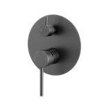 LUCID PIN Series Gunmetal Diverter Mixer Trim Kit (match CLPD)