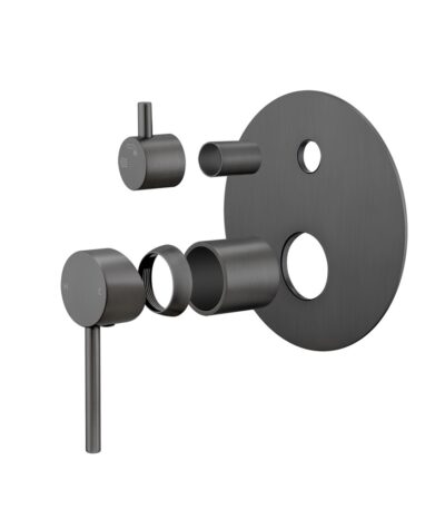 LUCID PIN Series Gunmetal Diverter Mixer Trim Kit (match CLPD)