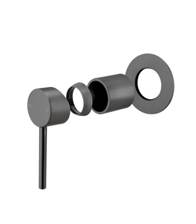 LUCID PIN Gunmetal Wall Mixer Trim Kit Only (match CLPM)