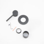 LUCID PIN Gunmetal Wall Mixer Trim Kit Only (match CLPM)