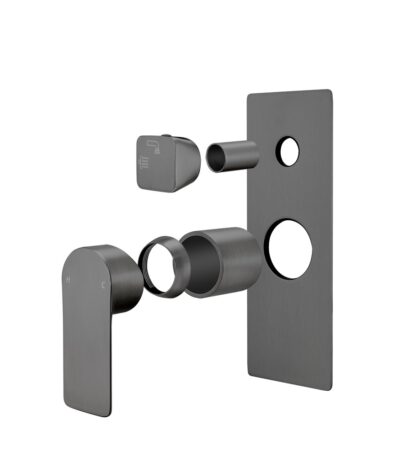 VOG Series Gunmetal Diverter Mixer Trim Kit (match CLPD)