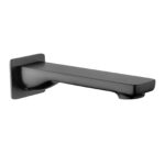 IVANO Series 180mm Gun Metal Grey Bathtub/Basin Wall Spout(with back plate)
