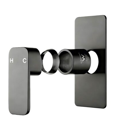 IVANO Series Gun Metal Grey Wall Mixer Trim Kit(match CLPM)