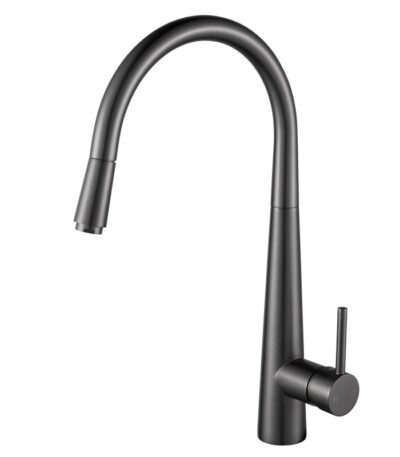 Gunmetal Pull Out Kitchen Mixer