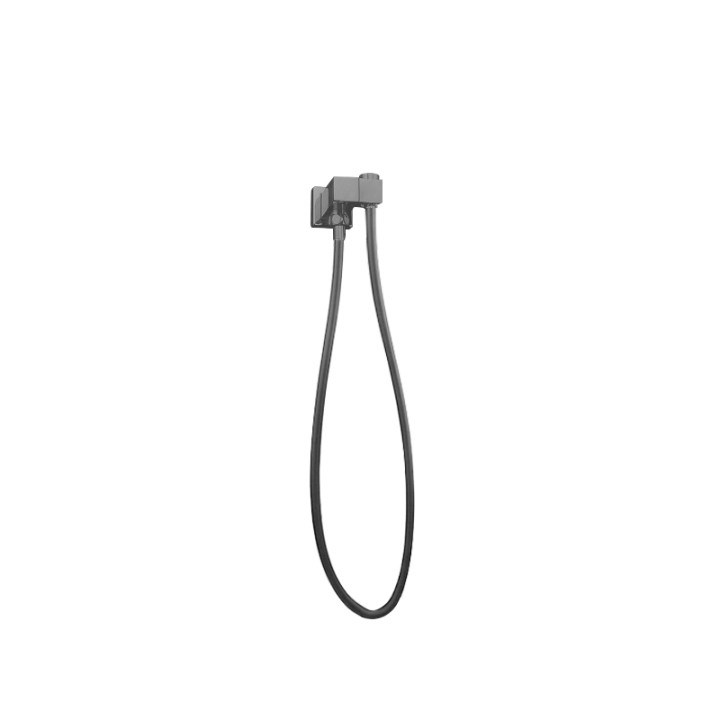 Gunmetal Shower Rail 1 Gunmetal Shower Rail